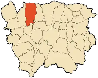 Localisation de El Amra