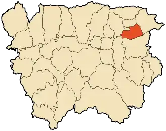 Localisation de Hoceinia