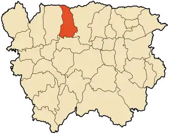 Localisation de Mekhatria