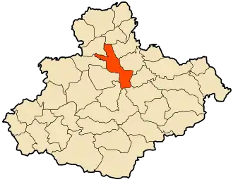 Localisation de Djidiouia