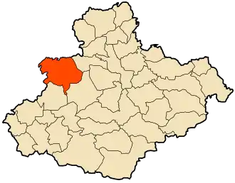 Localisation de Sidi Khettab