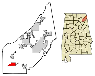 Localisation de Crossville