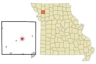 Localisation de Maysville