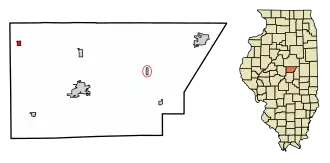 Localisation de Waynesville