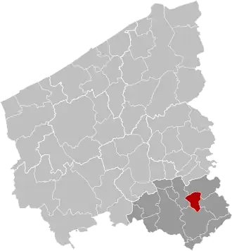 Localisation de Deerlijk