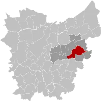 Localisation de Termonde