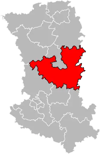 Canton de la Gâtine