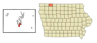 Localisation de Milford