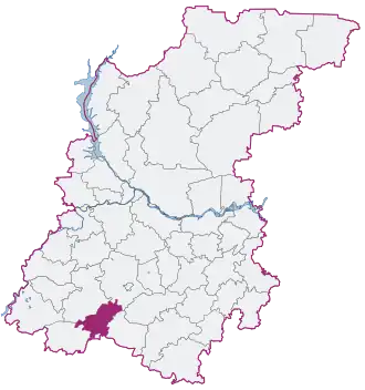 Localisation de Raïon de Diveïevo