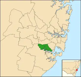 Carte de la circonscription.