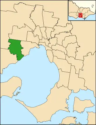 Carte de la circonscription.