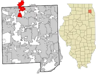 Localisation de Hanover Park