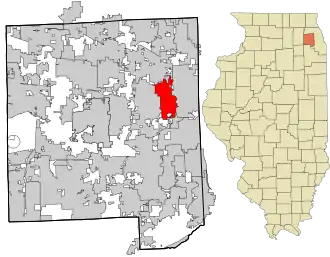 Localisation de Villa Park