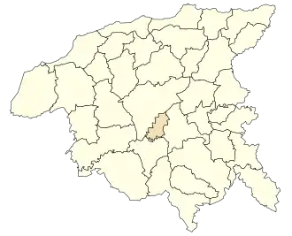 Localisation de Chettia