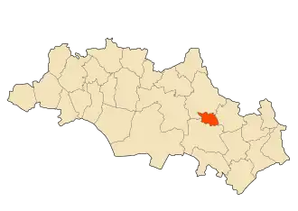 Localisation de Aïn Beïda