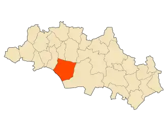 Localisation de El Fedjoudj Boughrara Saoudi