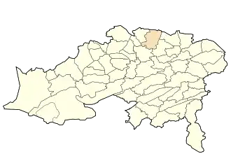 Localisation de Zana El Beida