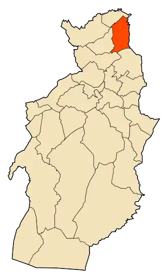 Localisation de El Meridj