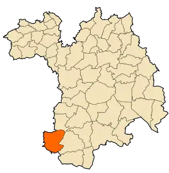 Localisation de Ouled Tebben