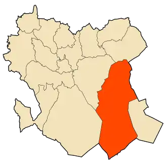 Localisation de Maamora