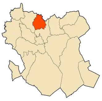 Localisation de Sidi Amar