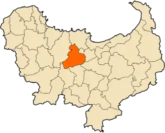 Localisation de Bouchtata