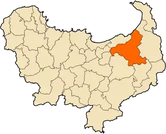 Localisation de Djendel Saadi Mohamed