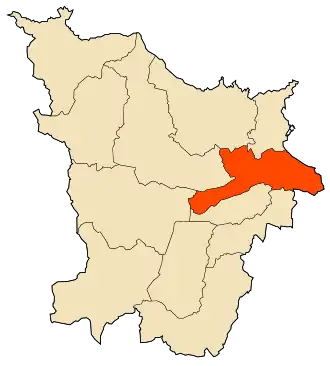 Localisation de El Bouni