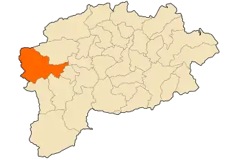 Localisation de Bordj Sabat