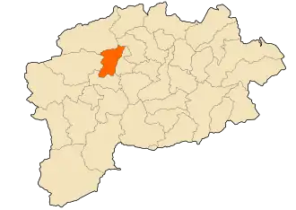 Localisation de Hammam Debagh