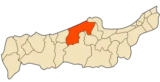 Localisation de Cherchell