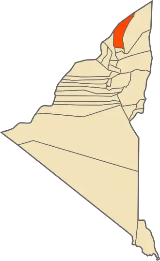 Localisation de Ksar Kaddour