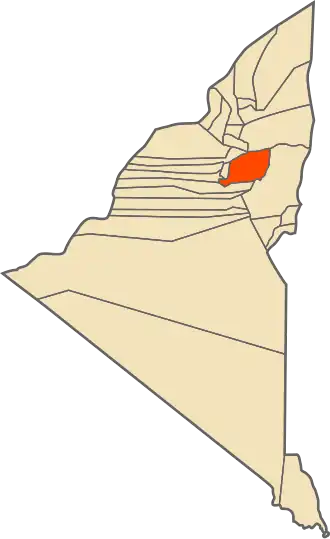 Localisation de Tamantit