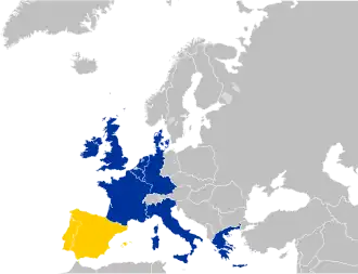 Image illustrative de l’article Troisième élargissement de la Communauté économique européenne