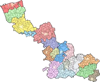 Localisation de Communauté urbaine de Dunkerque