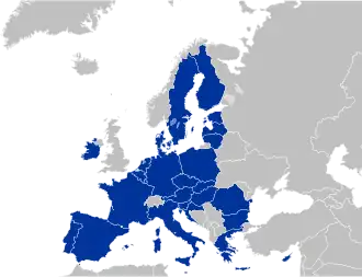 Carte de l'organisation