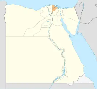 Localisation de Gouvernorat de Daqahleya