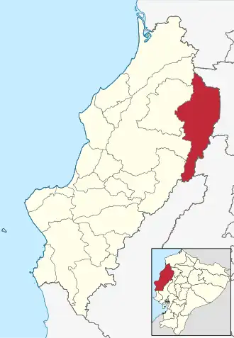 Localisation de Canton d'El Carmen