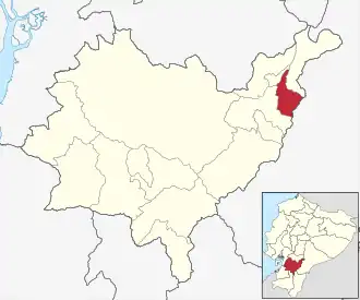 Localisation de Canton d'El Pan