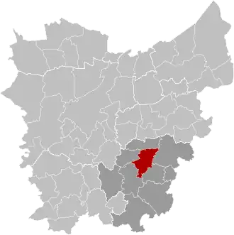 Localisation de Erpe-Mere