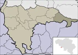 Localisation de Erquennes