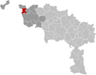 Localisation de Estaimpuis