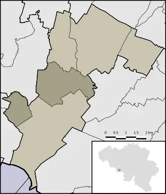 Localisation de Eugies