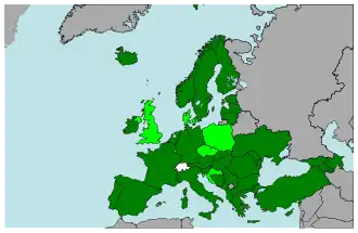 Carte de l'organisation