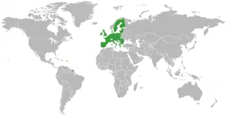 Saint-Martin (royaume des Pays-Bas) et Union européenne