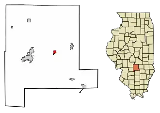 Localisation de Brownstown