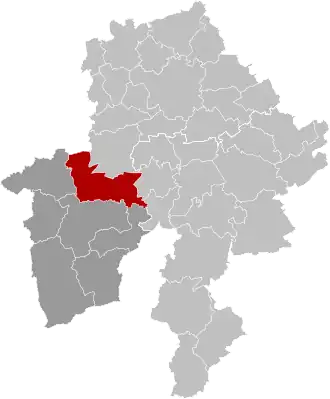 Localisation de Florennes