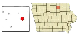 Localisation de Charles City