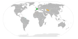 France et Ouzbékistan