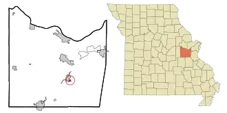 Localisation de Parkway